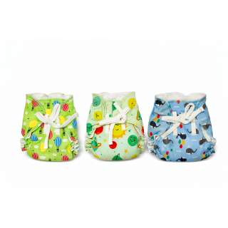 Reusable Cotton Langot for Newborn (0–3 Months, Up to 5kg)