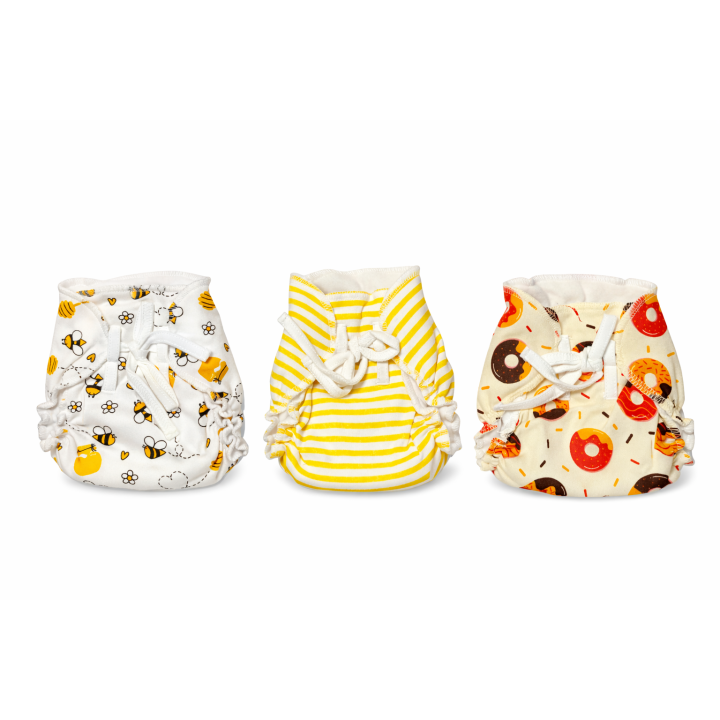 Reusable Cotton Langot for Newborn (0–3 Months, Up to 5kg)