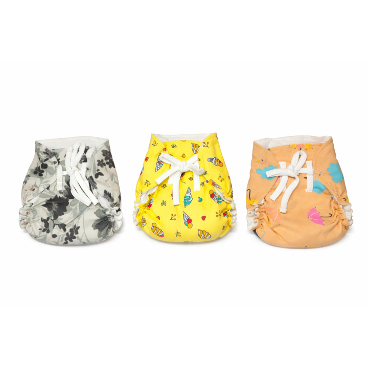 Reusable Cotton Langot for Newborn (0–3 Months, Up to 5kg)