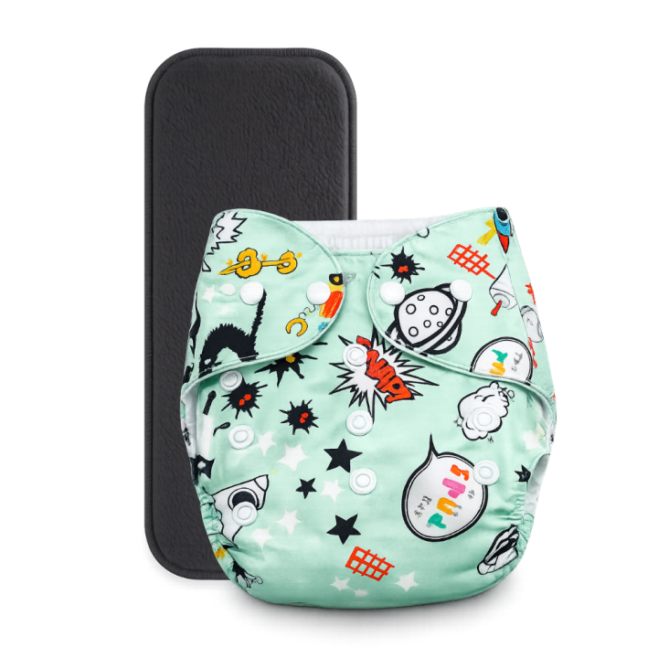 Reusable Baby Cloth Diaper (0–2 Years) – Adjustable & Washable