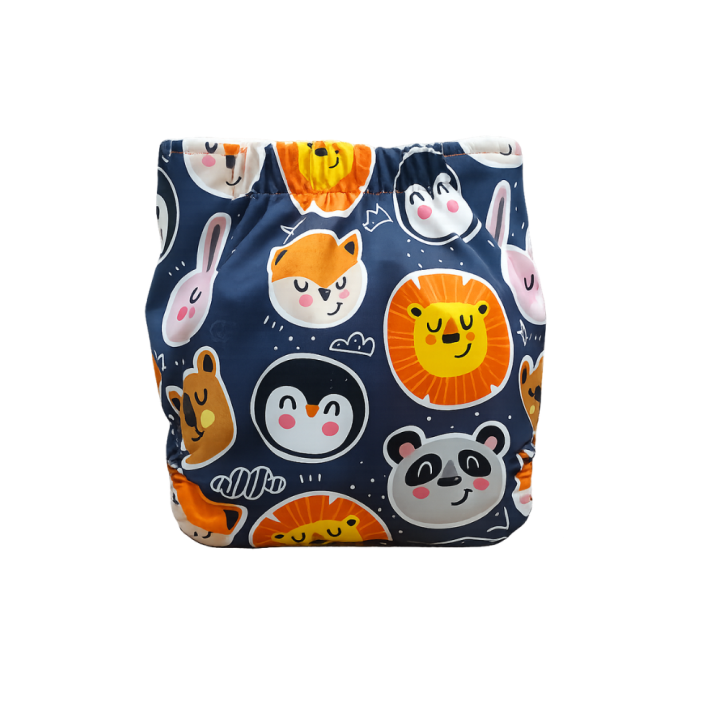 Reusable Baby Cloth Diaper with Cotton Pad – Soft & Quick Absorb