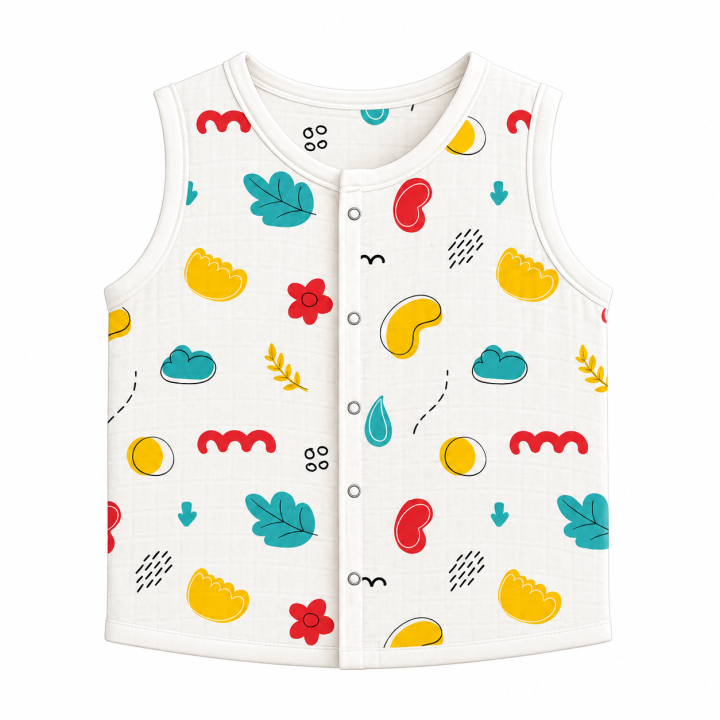 Muuma Newborn Baby Muslin Combo – Jabla Button, Co-ord Set, Bath Towel, Hooded Towel, Cap Mitten Booty Set & Wipes